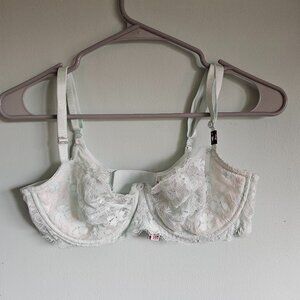 NWT Victoria's Secret Dreams Angels Mint Push Up Bra Without Padding Size 36C
